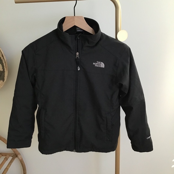 The North Face TNF APEX Full Zip Jacket Coat Size Medium Black